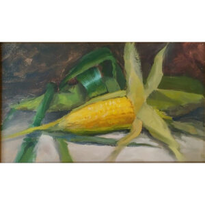 натюрморт с кукурузой среднего размера